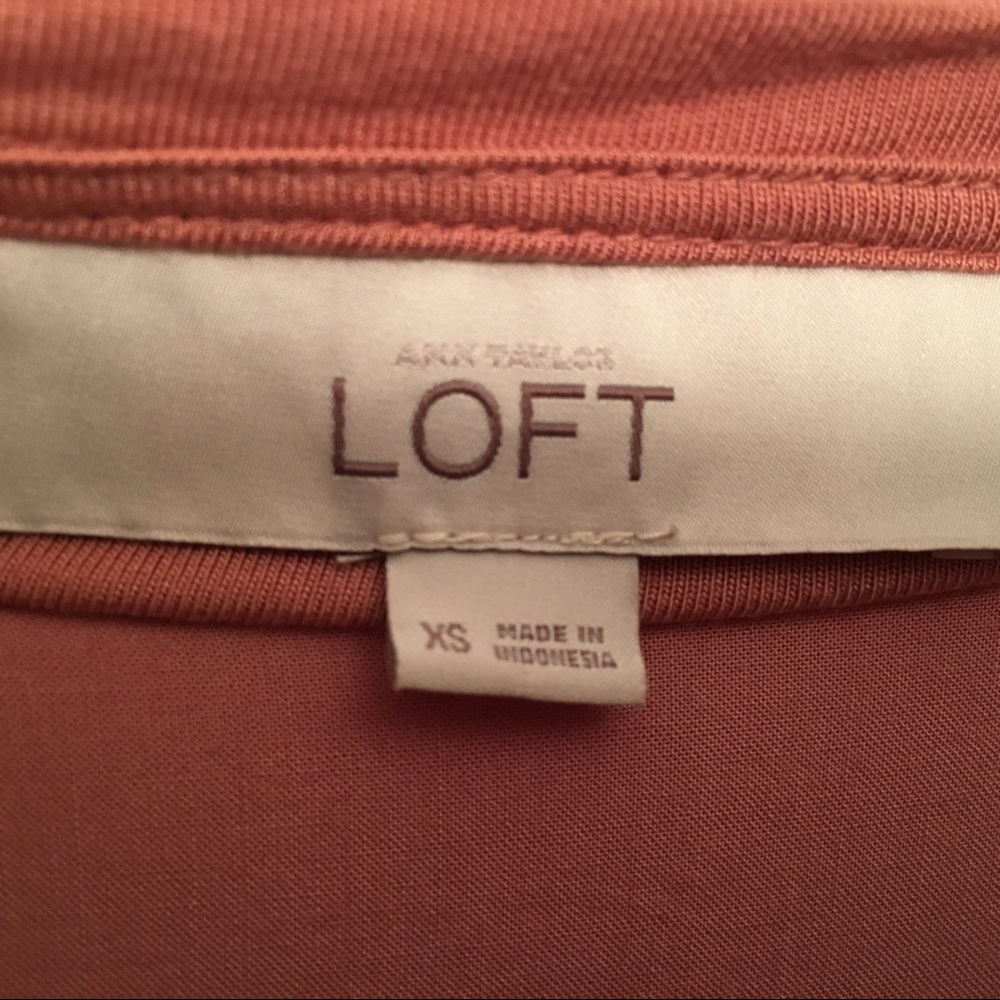 - LOFT Peplum Top - Picture 3 of 4